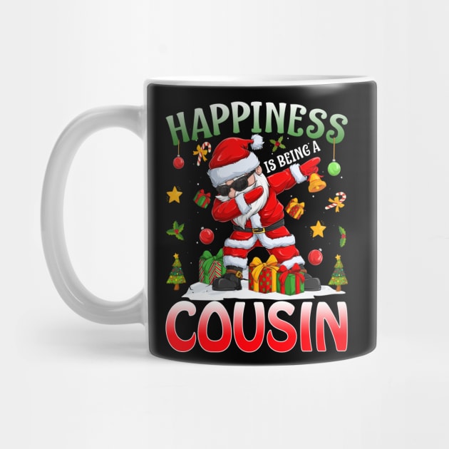 Happiness Is Being A Cousin Santa Christmas by intelus